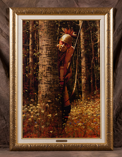 A Quick Glance - Giclée Print