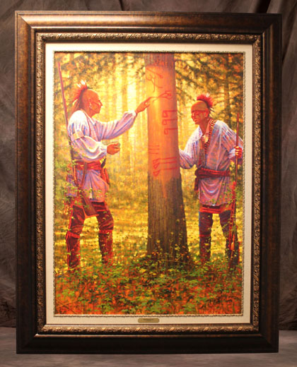 The Painted Tree - Giclee Print
