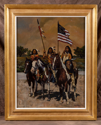 Three for the Road - Original Oil Painting