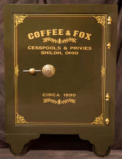 Coffee & Fox Safe - Circa 1860