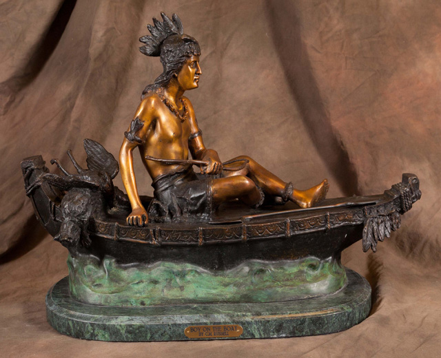Boy On The Boat