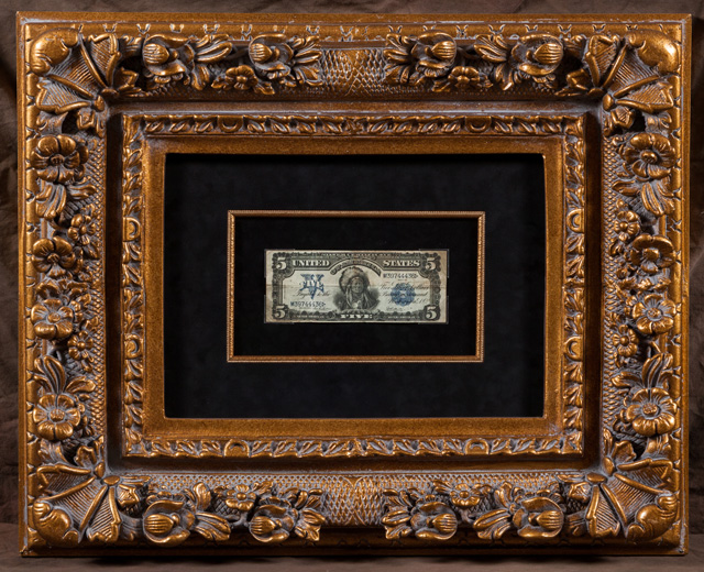 1899 Chief One Pappa $5 Silver Certificate