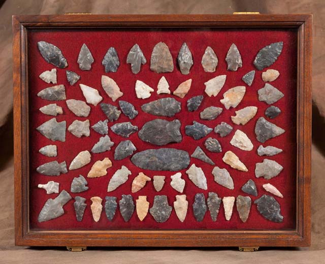 Indian Arrowhead Collection (From Sandusky County, Ohio)