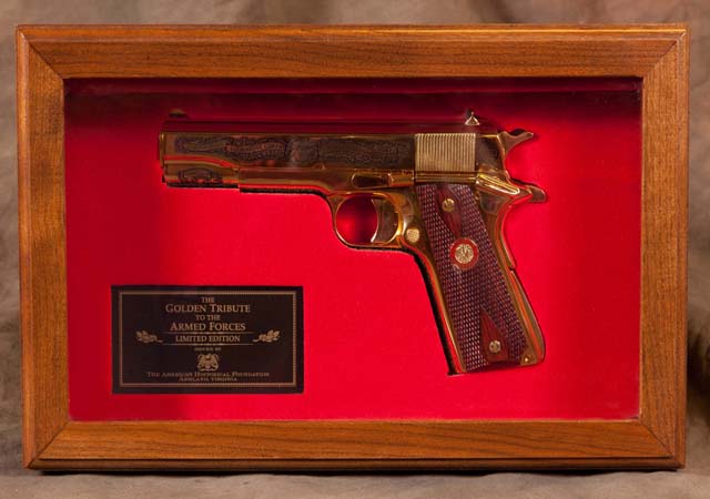 USMC Golden Tribute To The Armed Forces Limited Edition